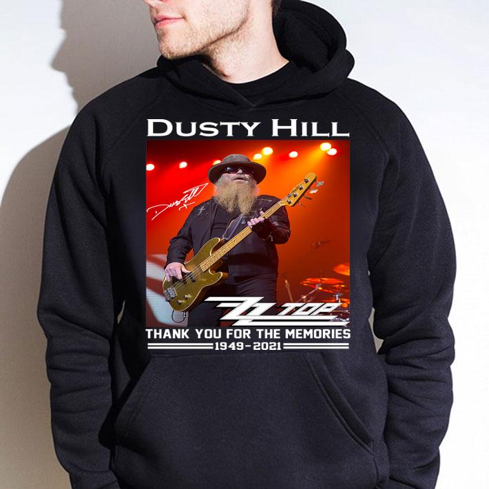 RIP Dusty Hill Rest In Peace ZZ Top Rock Band Thank Memories t-shirt hoodie