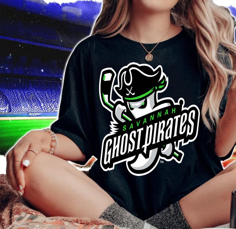 Savannah Ghost Pirates hockey t-shirt woman shirt