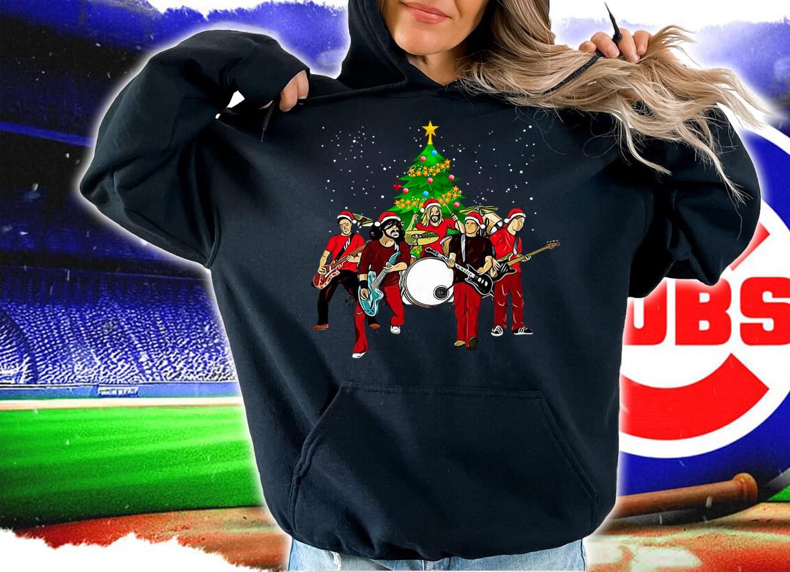 The best Foo Fighters Christmas Tree t-shirt hoodie