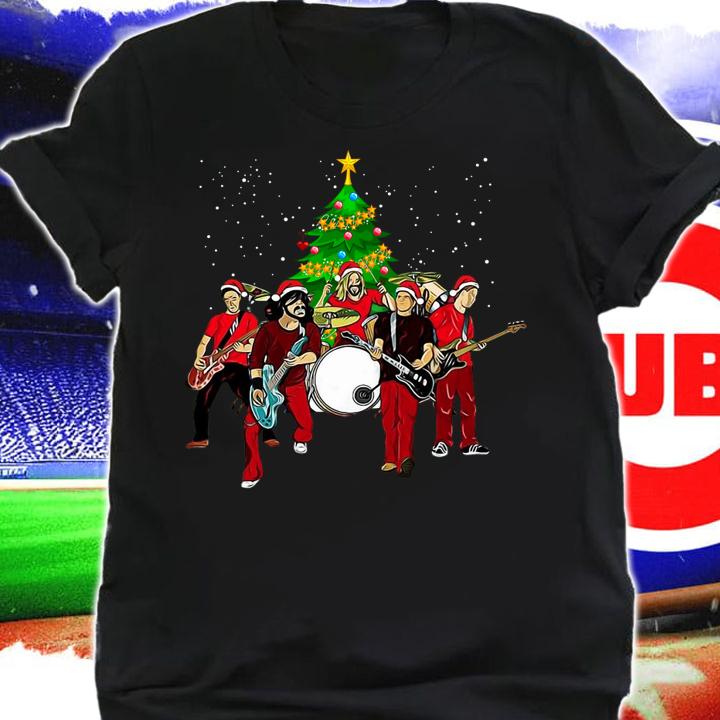 The best Foo Fighters Christmas Tree t-shirt shirt