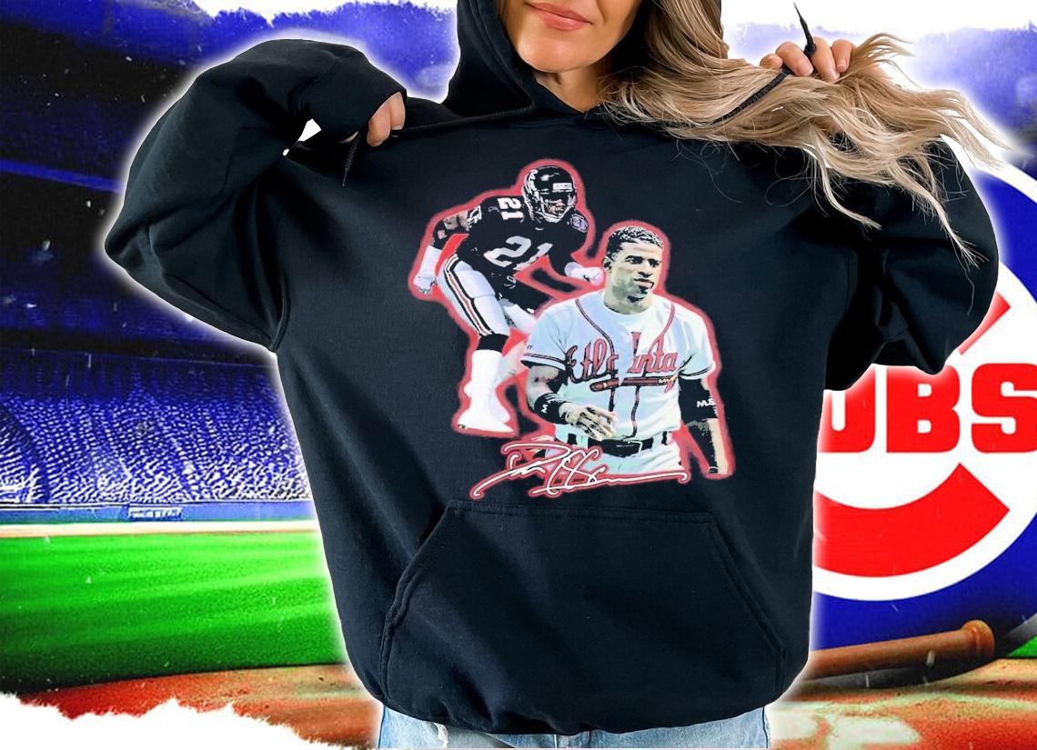 Deon Sanders Atlanta vintage t-shirt hoodie