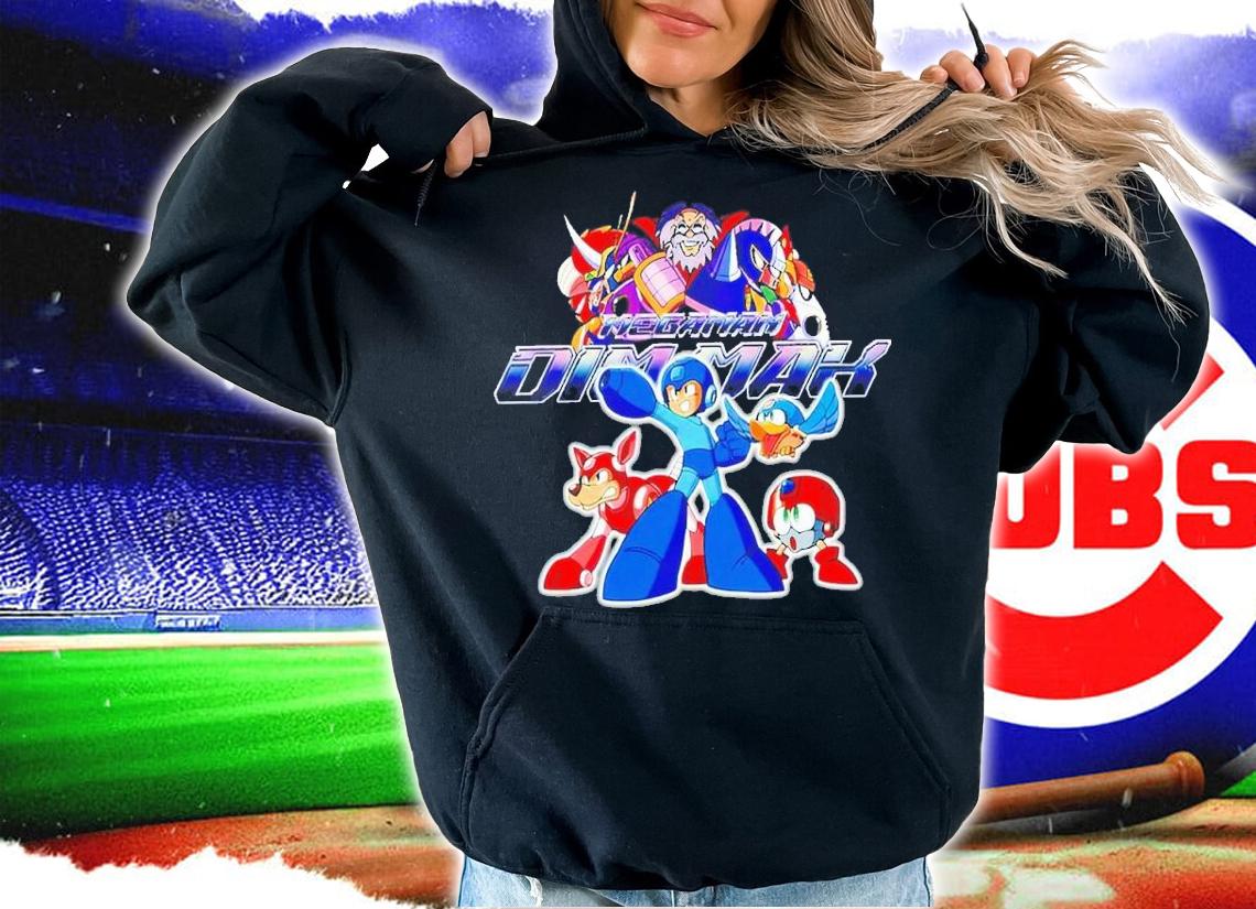 Dim Mak x Mega Man heroes vs villains t-shirt hoodie