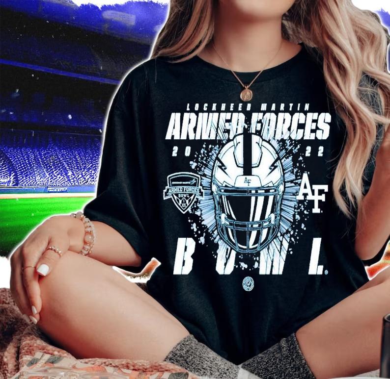 2022 Lockheed Martin Armed Forces Bowl Air Force Falcons Helmet shirt t-shirt woman shirt