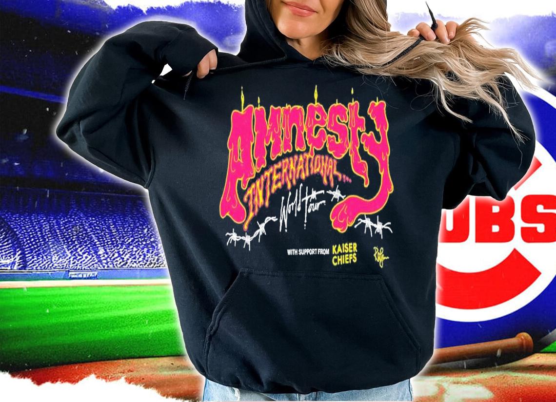 Amnesty International World Tour With Support From Kaiser Chiefs Shirt t-shirt hoodie