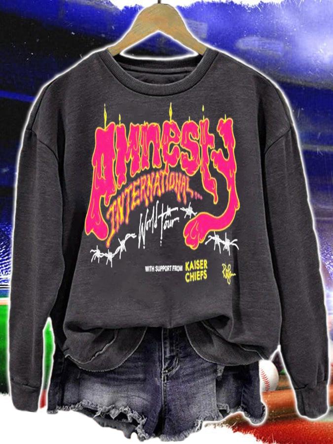 Amnesty International World Tour With Support From Kaiser Chiefs Shirt t-shirt sweatshirt