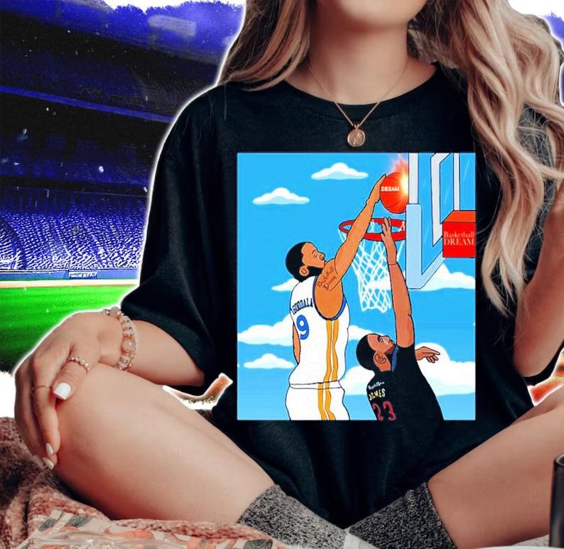 Block By Iguodala Meme Basketball shirt t-shirt woman shirt