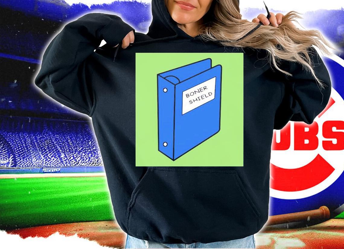 Boner Shield Book Shirt t-shirt hoodie