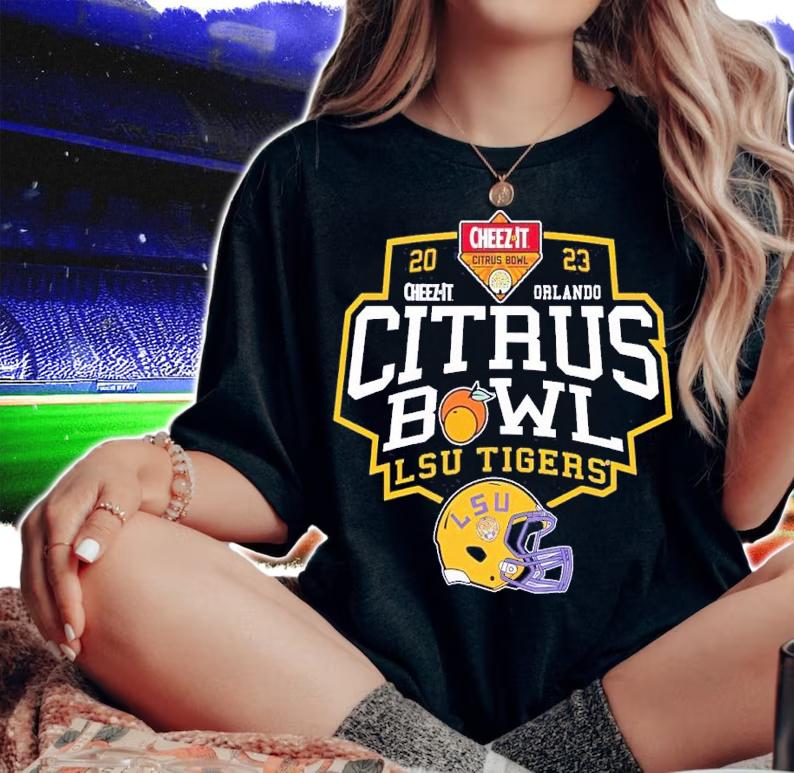 2023 Citrus Bowl LSU Tigers shirt t-shirt woman shirt