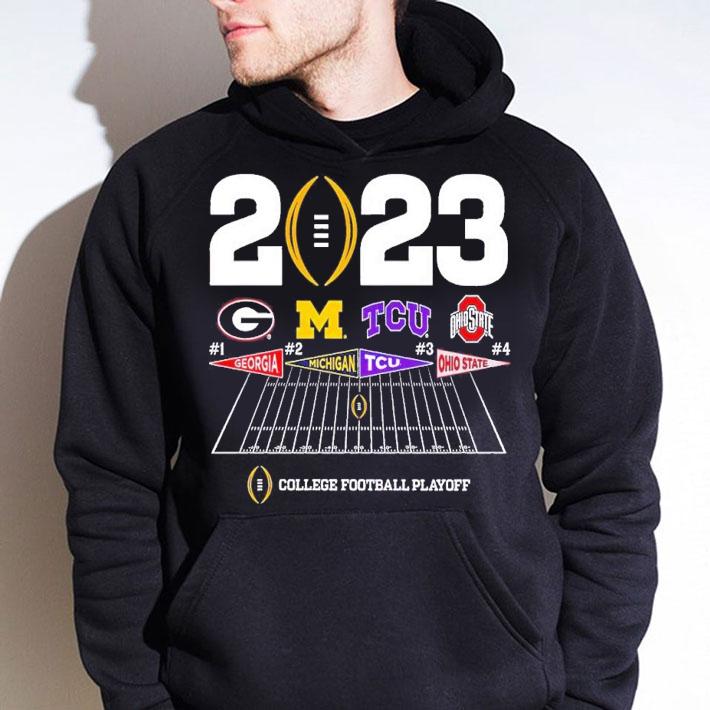 2023 College Football Playoff 4 Team Announcement shirt t-shirt hoodie