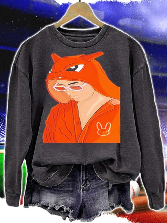 Bad Bunny X Pokemon Shirt t-shirt sweatshirt