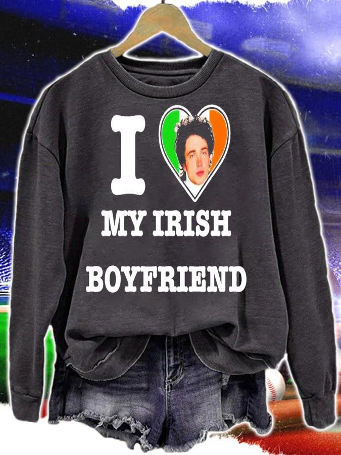 Elijah Hewson I love my irish boyfriend shirt t-shirt sweatshirt