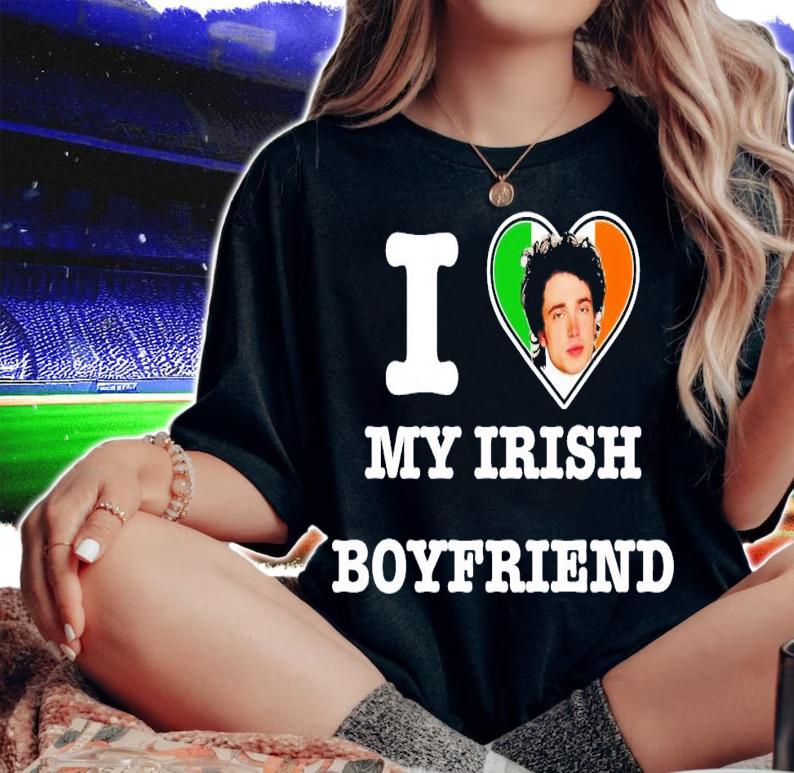 Elijah Hewson I love my irish boyfriend shirt t-shirt woman shirt
