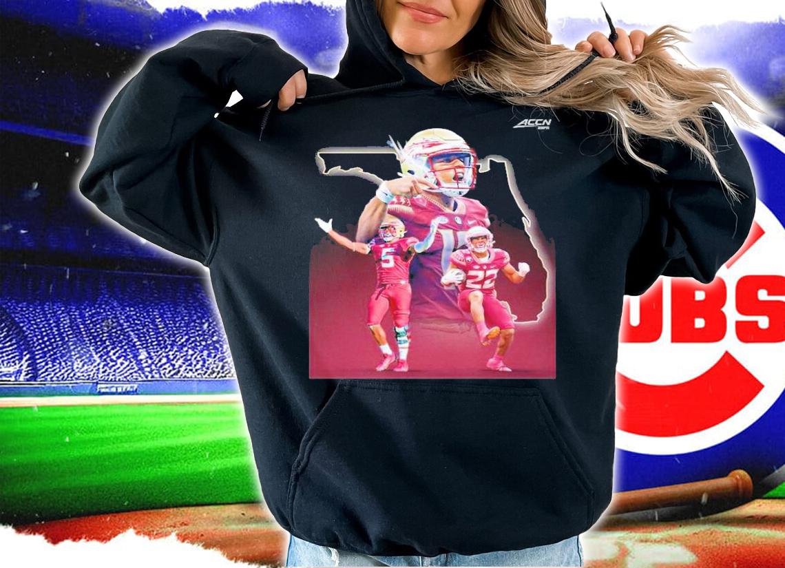 FSU The Noles Run This State Map Shirt t-shirt hoodie