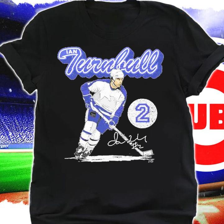 Funny ian Turnbull Toronto Retro Script Hockey Shirt t-shirt shirt