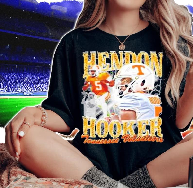 Hendon Hooker Tennessee Volunteers T-Shirt t-shirt woman shirt