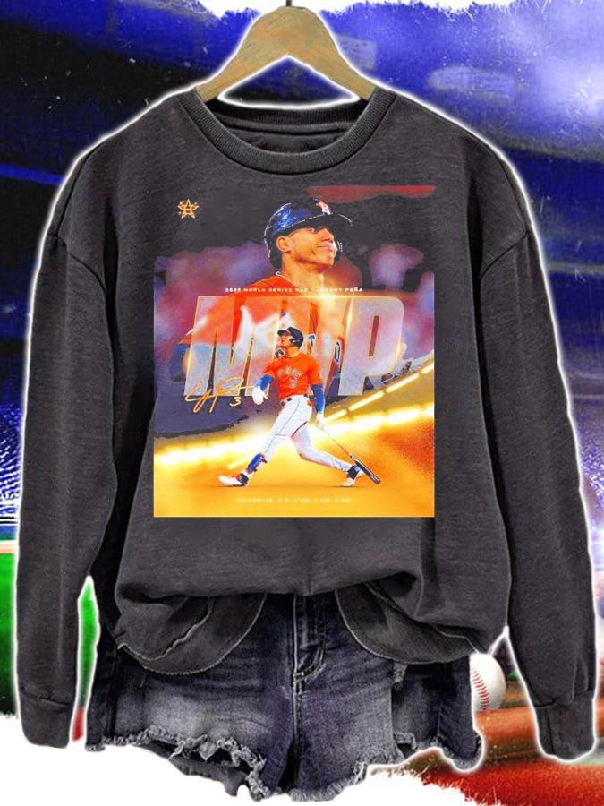 Houston Astros 2022 World Series MVP Is Jeremy Pea Shirt t-shirt sweatshirt