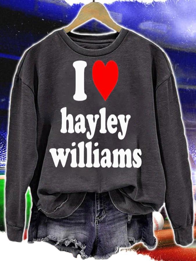 I love Hayley Williams shirt t-shirt sweatshirt