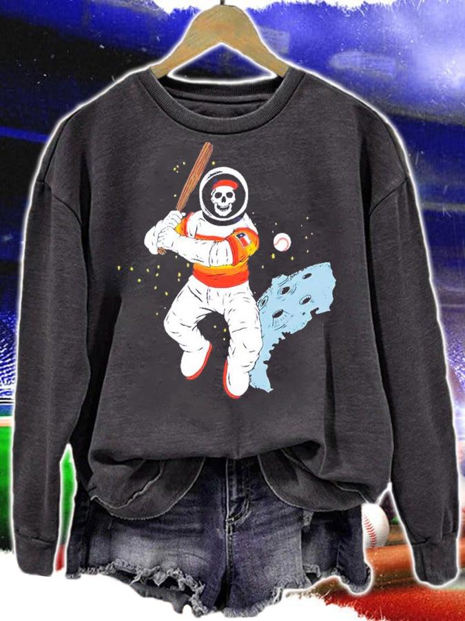 Houston Astros Astronaut Skeleton 2022 Shirt t-shirt sweatshirt