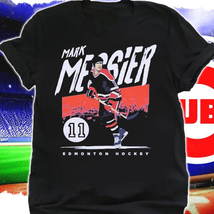 Mark Messier Edmonton Grunge shirt t-shirt shirt