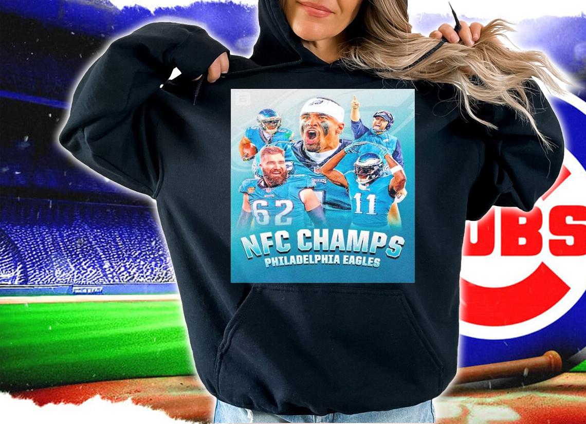 NFC Champs Philadelphia Eagles Super Bowl LVII Shirt t-shirt hoodie