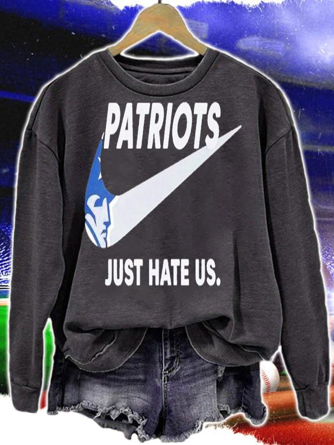 Nike Patriots just hate us shirt t-shirt sweatshirt