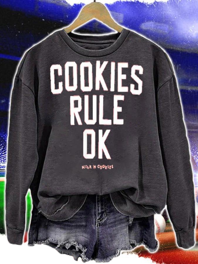 Milk N Cookies Rule Ok Shirt t-shirt
