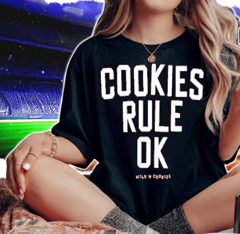 Milk N Cookies Rule Ok Shirt t-shirt