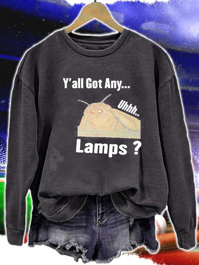 Moth Lamp Yall got any uhhh Lamps meme new shirt t-shirt