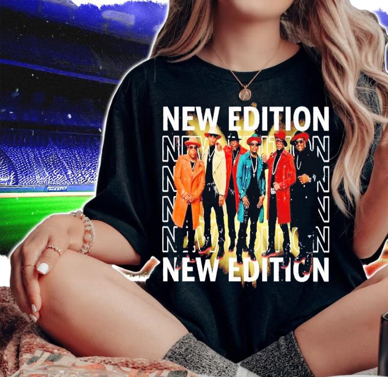 New Edition Legacy Tour 2023 Vintage Shirt t-shirt