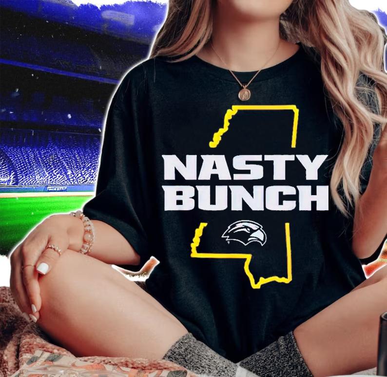 Southern Mississippi Golden Eagles Nasty Bunch shirt t-shirt