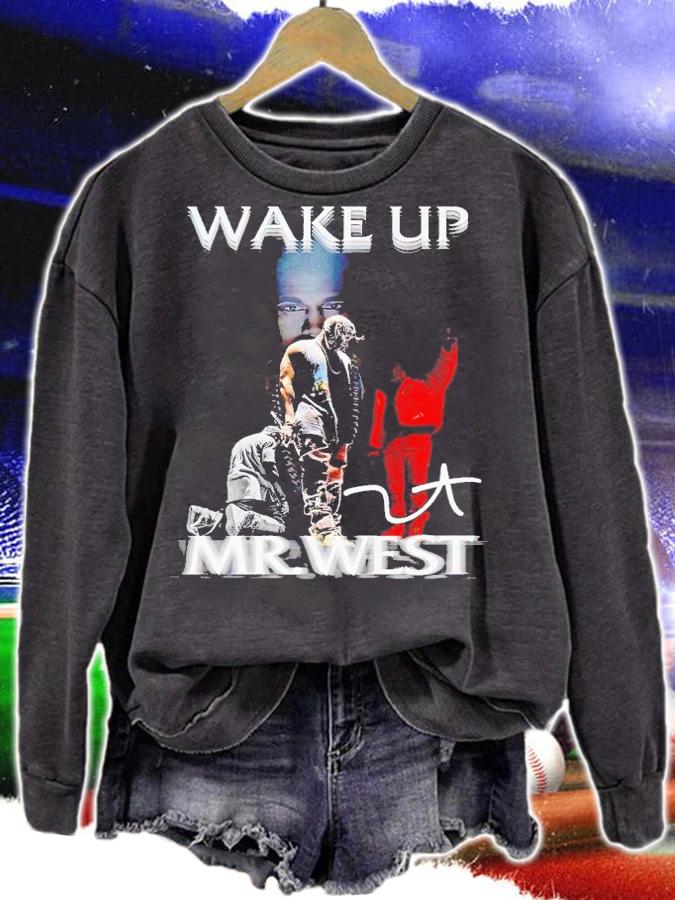 Wake up Mr West signature shirt t-shirt