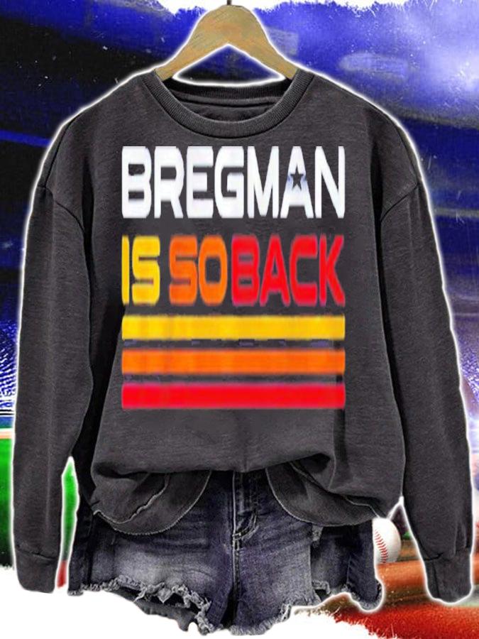 Alex Bregman Is So Back T-Shirt t-shirt