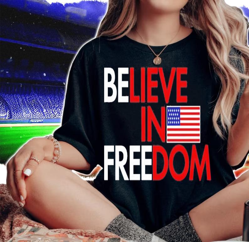 Believer In Freedom The Officer Tatum T-Shirt t-shirt woman shirt