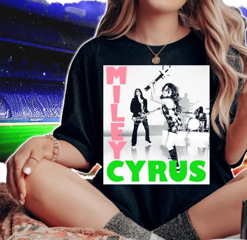 Miley Cyrus Malibu Calling Vintage Malibu Cal T-Shirt t-shirt