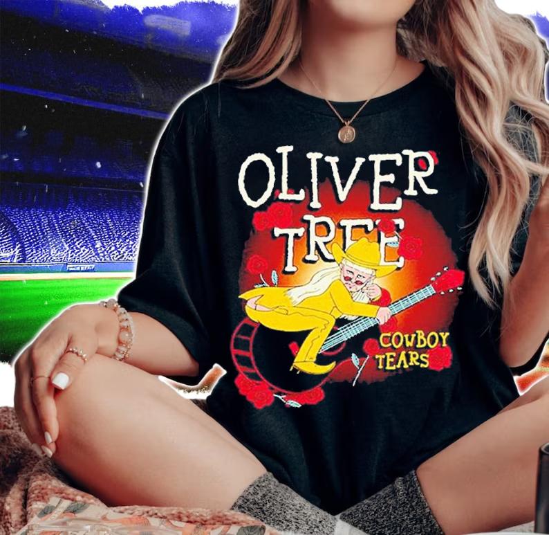 Oliver Tree Cowboy Tears shirt t-shirt woman shirt