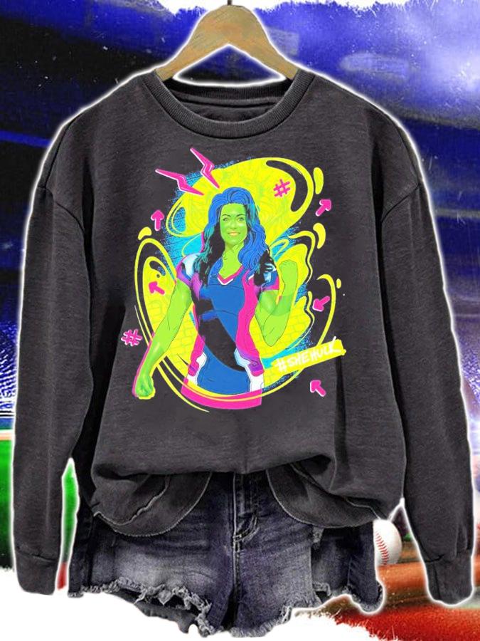 She-Hulk Attorney at Law Real Life Vs Cartoon shirt t-shirt sweatshirt