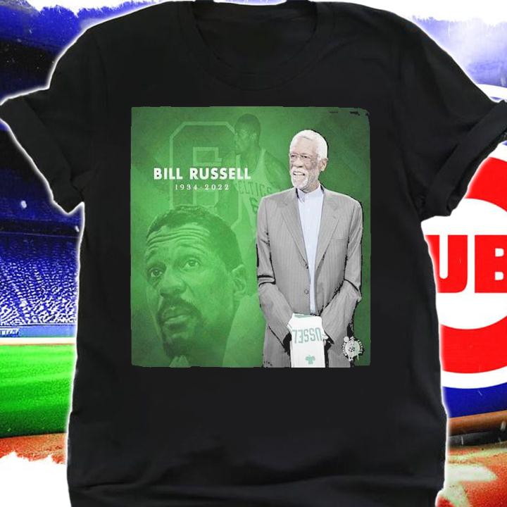 Bill Russell 1934 2022 Boston Celtics poster shirt t-shirt shirt