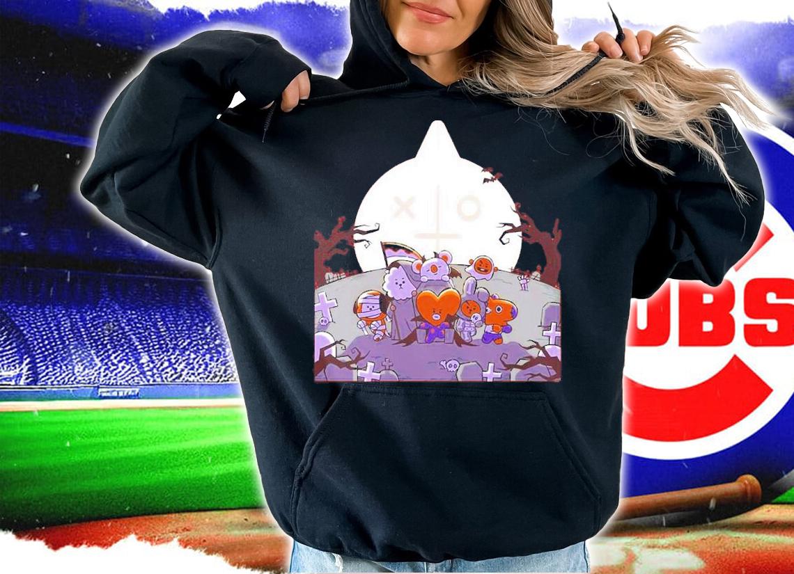 Bt21 Being In The Grave BTS BT21 Halloween Shirt t-shirt