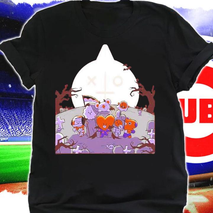 Bt21 Being In The Grave BTS BT21 Halloween Shirt t-shirt