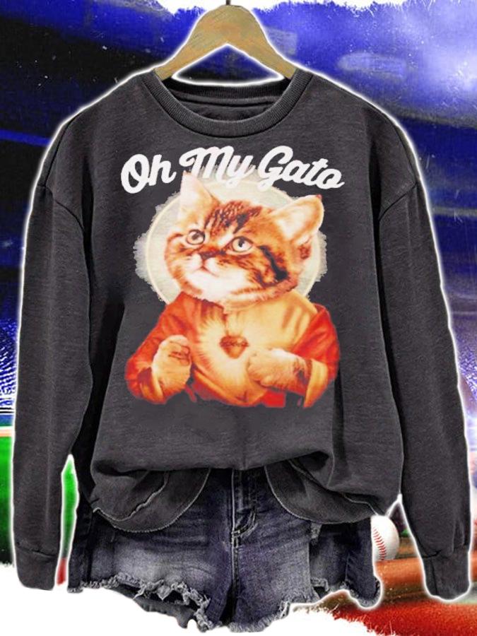 Cat Jesus Oh My Gato Shirt t-shirt