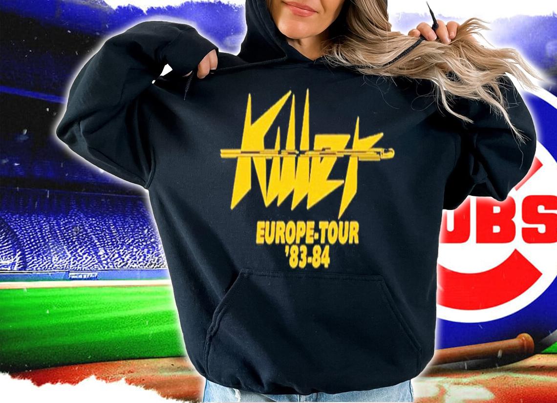 KILLER 1983 84 Europe Tour Shirt t-shirt