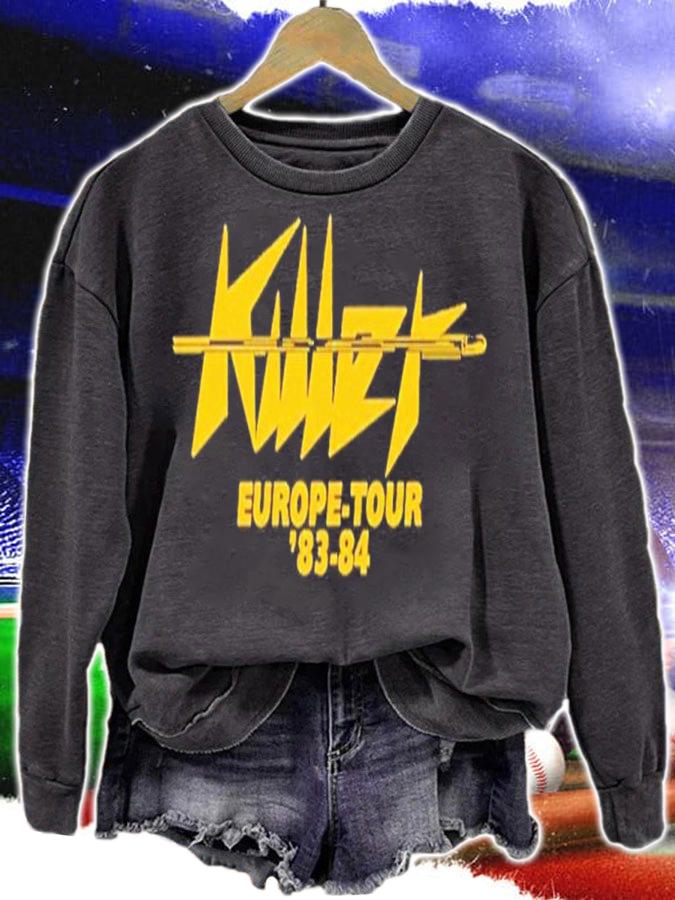 KILLER 1983 84 Europe Tour Shirt t-shirt