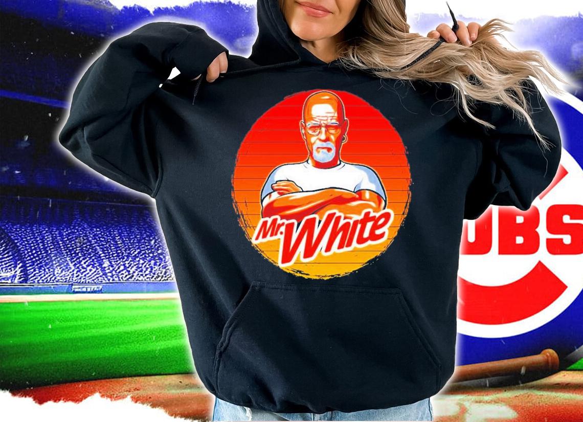 Mr White Bryan Cranston Retro Sunset T-Shirt t-shirt hoodie