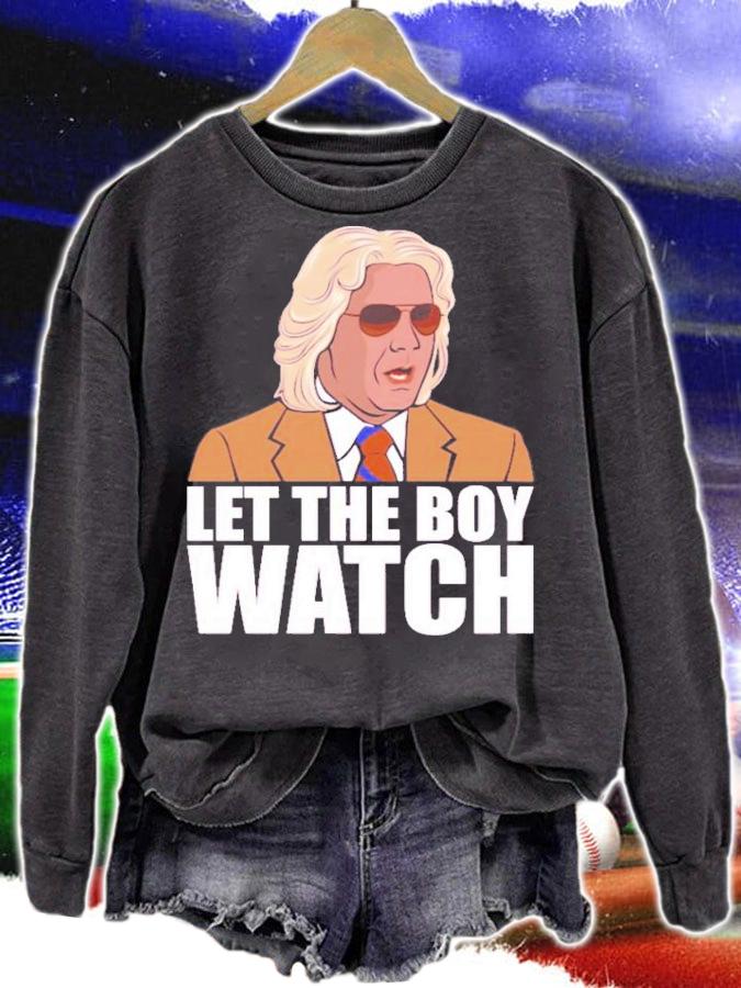 Let The Boy Watch Ashley Scott Wampler T-Shirt t-shirt