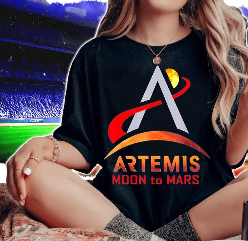 Moon to Mars Mission shirt t-shirt