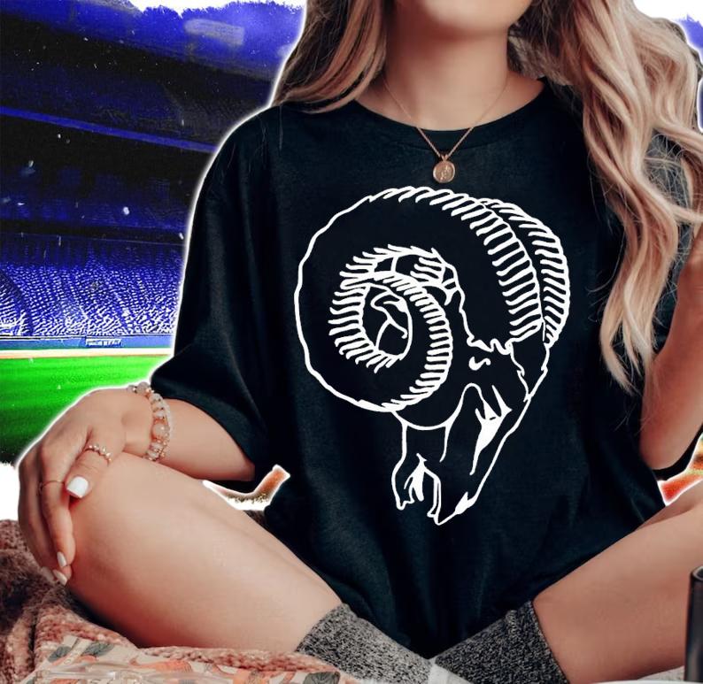 NFL Los Angeles Rams Rewind Playback Logo T-Shirt t-shirt