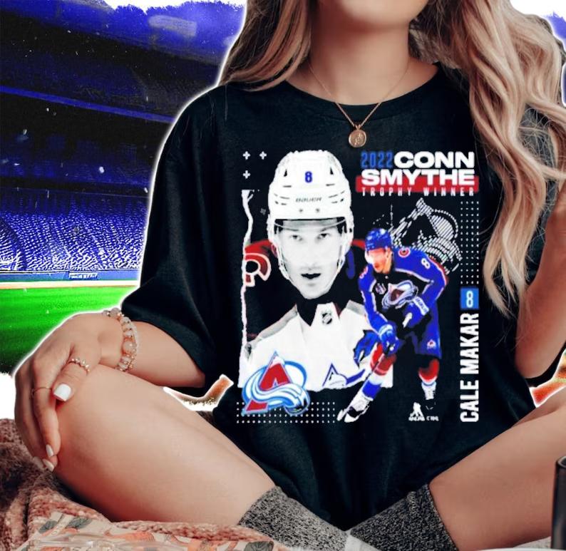 Cale Makar Colorado Avalanche MVP Conn Smythe Trophy Winner 2022 Shirt t-shirt