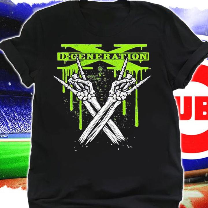 D-Generation X Skeleton X shirt t-shirt