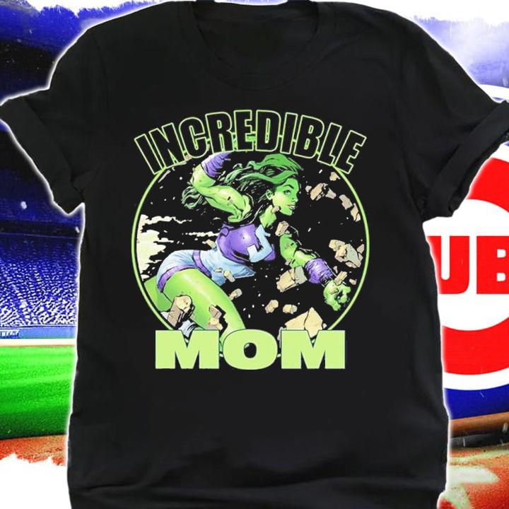 She Hulk Marvel She-Hulk Incredible Mom Shirt t-shirt shirt