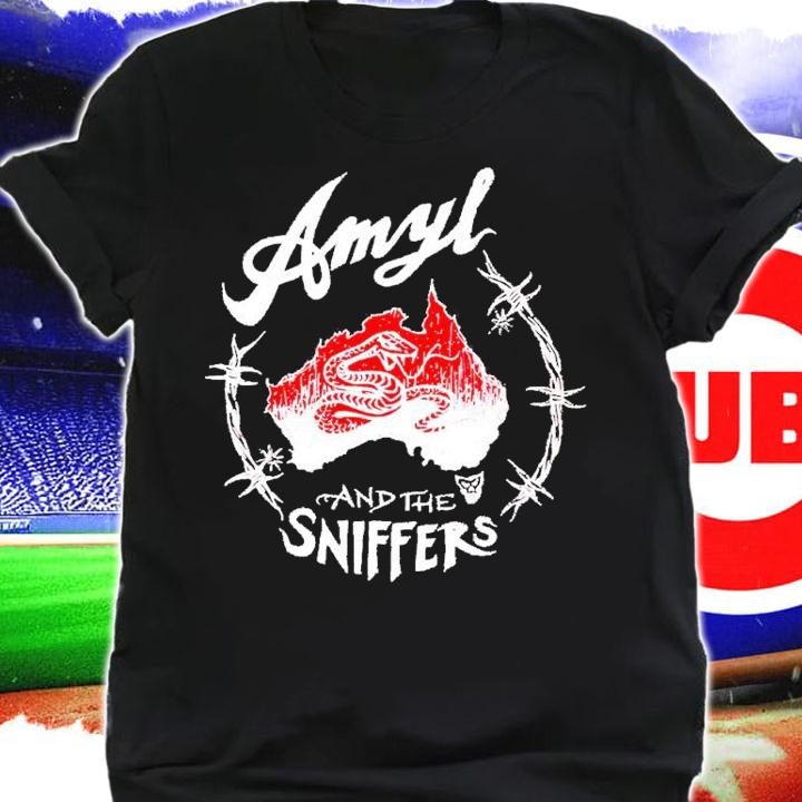 Snake Red Amyl and the Sniffers shirt t-shirt